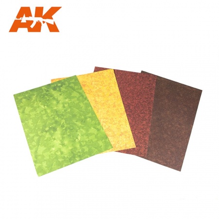 AK8147  Punching leaves sheets set