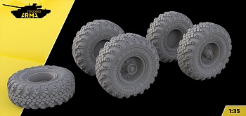 AM3754 Колеса КИ-126 под нагрузкой для Газ-66 AM3754 Колеса КИ-126 под нагрузкой для Газ-66
