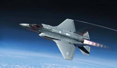 2506ИТ Истребитель пятого поколения LOCKHEED F-35A LIGHTING II Italeri