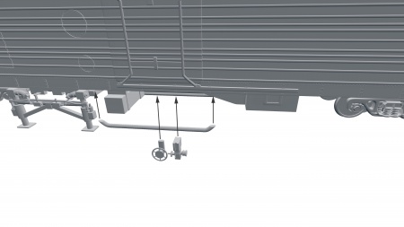AM87001 Вагон БЖРК Молодец, 1/87 Arma Models