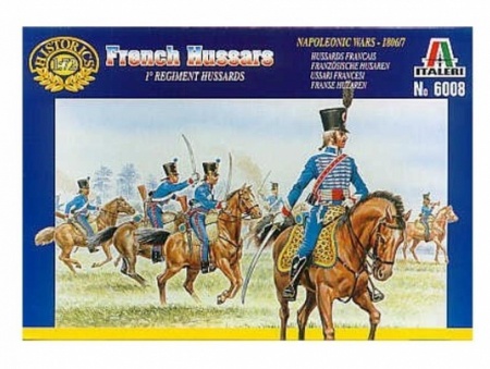6008ИТ Солдатики French Hussars (Napoleonic Wars) Italeri