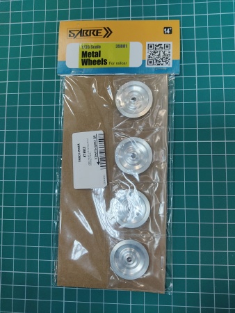 35B01-BSBR Railway Metal Wheels (4 PCS)