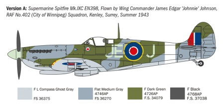 1482ИТ SPITFIRE Mk. V-Mk. IX АСЫ 