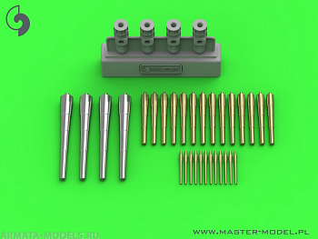 SM-350-110 Вооружение Шлезвиг-Гольштейн (1908 г.) - стволы 280мм (4шт), 170мм (14шт), 88мм (12шт) со смоляными креплениями (для комплекта Trumpeter) SM-350-110 Вооружение Шлезвиг-Гольштейн (1908 г.) - стволы 280мм (4шт), 170мм (14шт), 88мм (12шт) со смоляными креплениями (для комплекта Trumpeter)