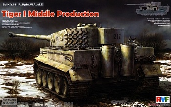 RM-5010 1/35 Sd.Kfz. 181 Pz.kpfw.VI Ausf. E Tiger I Middle Production W/ Full Interior