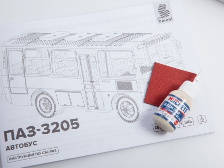 11105BAUMI Сборная модель ПАЗ-3205 автобус Baumi