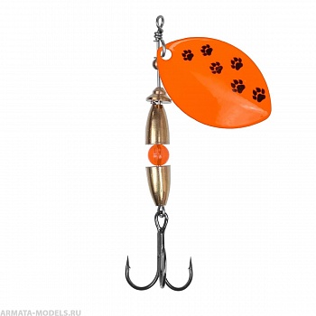 Блесна Вращ.премиум Олимпик 4 10гр цв. 214 оранжевый (PR-O4-214) Premier