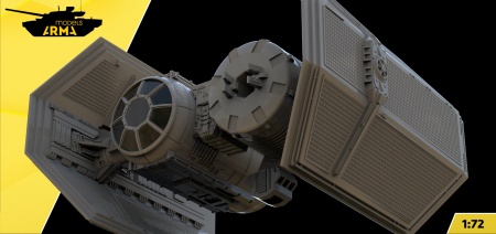 AM72481 Бомбардировщик Tie Bomber (Сид бомбардировщик) Arma Models AM72481 Бомбардировщик Tie Bomber (Сид бомбардировщик) Arma Models
