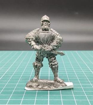 4232ТБ ВИМ, пеший ландскнехт вынимающий меч из ножен, 54 мм