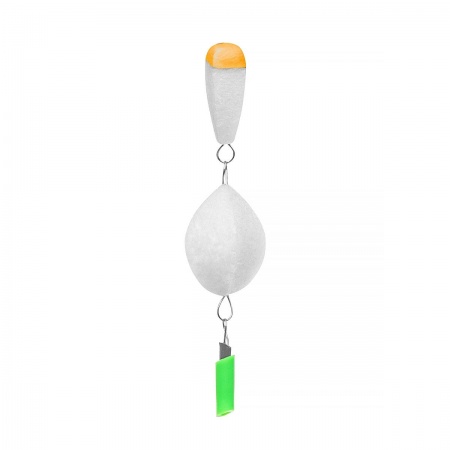 Поплавок точеный зимний двойной №1 белый (PR-2-1-W) Premier Fishing( цена указана за упаковку, в количестве 10шт.)