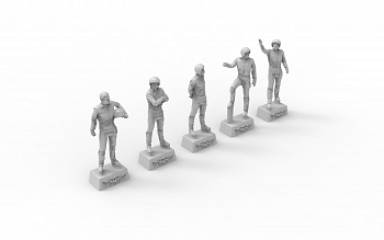 72128-1TMP ПИЛОТЫ ВКС РФ (ППК-3, ЗШ-7). Набор  №22