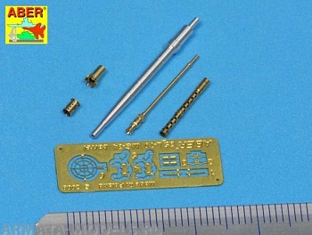 ABR-35-L-106  Дополнения для  Barrels set KwK.30 & MG 34 for Pz.Kpfw. II, Ausf. A-F для любых моделей 1/35 ABR-35-L-106  Дополнения для  Barrels set KwK.30 & MG 34 for Pz.Kpfw. II, Ausf. A-F для любых моделей 1/35