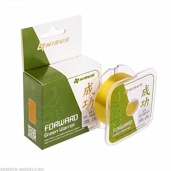 Леска FORWARD Green Warrior 0,286mm/150m Nylon (N-FGW-0286-150) Nisus( цена указана за упаковку, в количестве 10шт.)