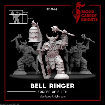 BCK-WG-015 Звонарь Скверны | Игровая Миниатюра 32 мм