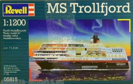 05815 Круизный лайнер Трафальгар (маршрут Хуртигрутен), норвежский Revell