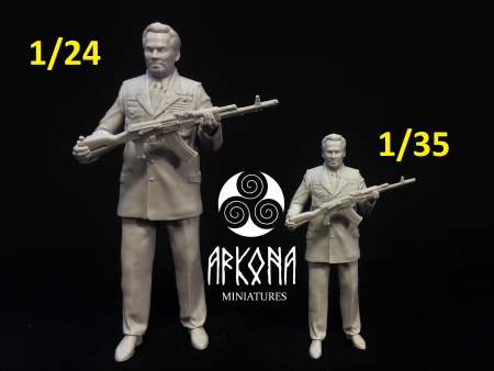 AR24-001-1 Михаил Калашников Arkona Miniatures