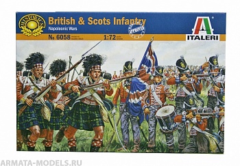 6058ИТ Солдатики British and Scots Infantry