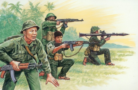 6079ИТ Солдатики Vietnamese Army/Vietcong Italeri