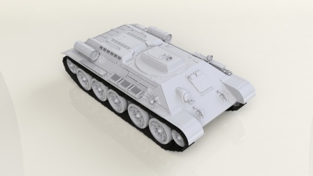 35371 T-34T обр. 1944 г., Советская БРЭМ ICM