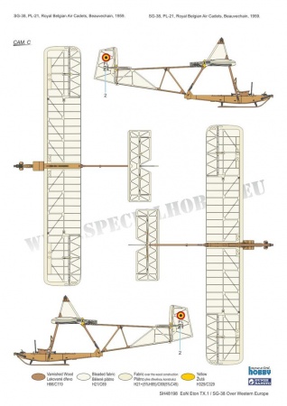 SH48198 EoN Eton TX.1/ SG-38 Over Western Europe Special Hobby