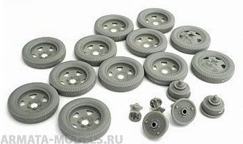 MC235001 Колеса для ГАЗ-AAA и бронеавтомобиль БА MC235001 Колеса для ГАЗ-AAA и бронеавтомобиль БА