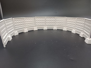 ADT43002 бетонный забор ПО-2 10 ШТУК