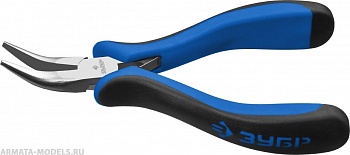 22170-4_z01 Тонкогубцы изогнутые ТИТАН Мини 120мм