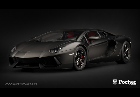 Lamborghini Aventador Nero Nemesis (Полуматовый черный)