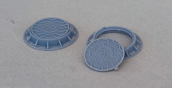 НЕ-35112 Миниатюры "Люки" 2 в комплекте