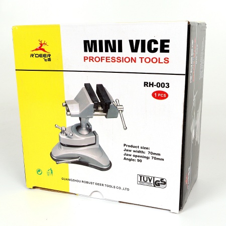 MW-2139 Тиски на присоске для обработки модельных принадлежностей