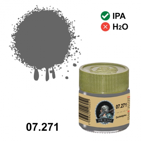 07.271JIM Спиртовая краска Dunkelgrau