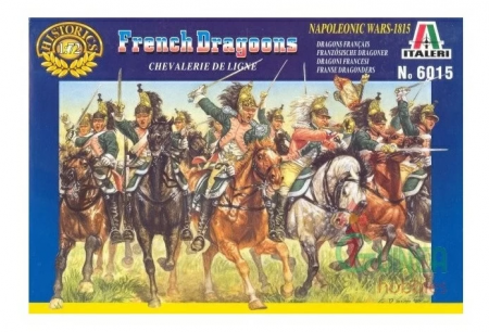 6015ИТ Солдатики French Dragoons (Napoleonic Wars) Italeri