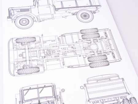 1374AVD Сборная модель МАЗ-205 самосвал AVD Models