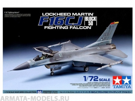 60786T F-16 CJ Fighting Falcon - Block 50 Tamiya