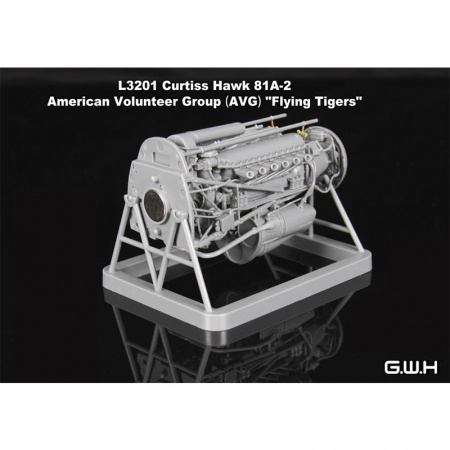 L3201 Самолет Curtiss Hawk 81-A2 Flying Tigers Great Wall