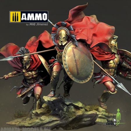 BCEH75013 Набор миниатюр Spartan Pack (BCEH75010 + BCEH75011 + BCEH75012) BIG CHILD