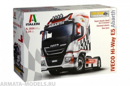 3934ИТ Грузовик IVECO HI-WAY E.5 ABARTH Italeri