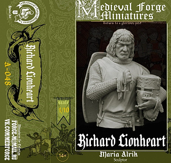 A-048 Бюст Ричард Львиное сердце