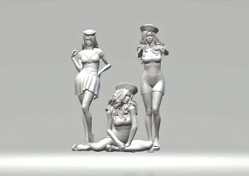 HE-100008 Миниатюра девушки №1