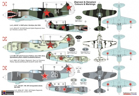 KPM0173  La-5 VVS KP Models
