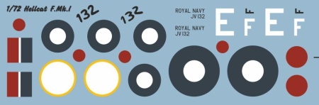 72022 Hellcat MkI  - палубный истребитель InScale