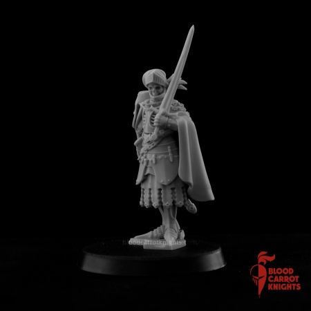 BCK-WG-017 Мёртвый король | Игровая миниатюра 32 мм Blood Carrot Knights