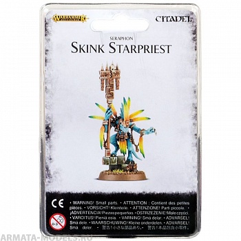 88-16GW Набор Серафоны. Скинк - Звездный Жрец (Seraphon. Skink Starpriest) 88-16GW Набор Серафоны. Скинк - Звездный Жрец (Seraphon. Skink Starpriest)