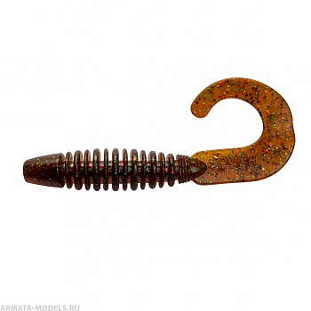 Твистер Din 3,11"/7,9см Star Oil 6шт. (HS-33-042) Helios