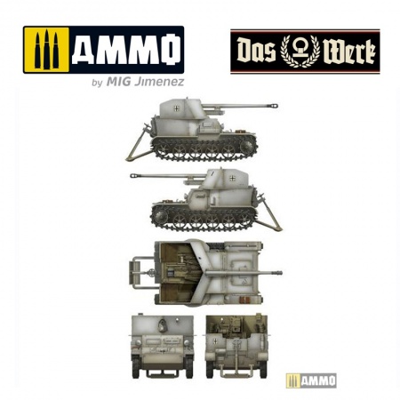 DW35017 Сборная модель Pz.Sfl. Ia 5cm Pak Das Werk