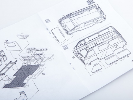 1610AVD Сборная модель СУЛА-3980 AVD Models