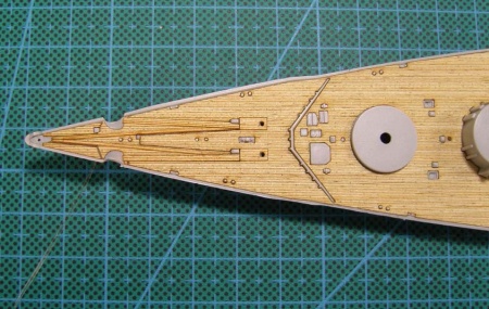 AW20008 Деревянная палуба для DKM Tirpitz 1944