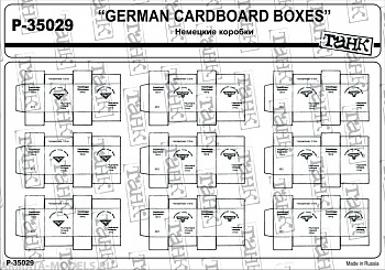 P-35029 German Cardboard Boxes
