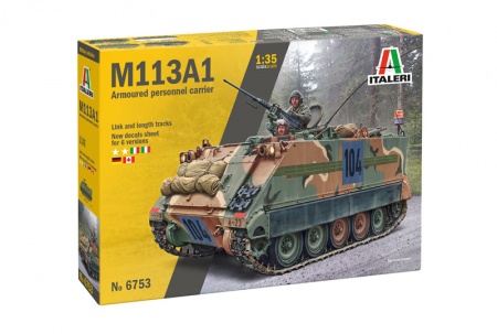 6753ИТ Бронетранспортер M-113 APC Italeri