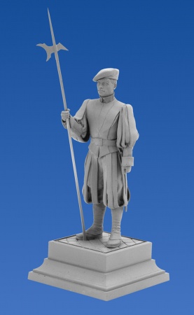 16002 Швейцарский гвардеец стражи Ватикана ICM